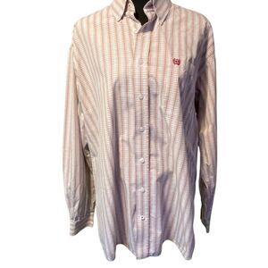 Cinch Men’s L/S Pinstripe Western/Cowboy Shirt
